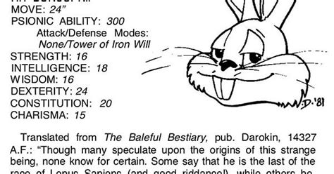 A Magazine Made Dnd Character Sheets For Famous Cartoon Characters In