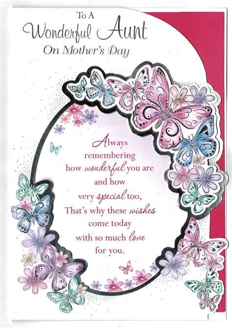 Mothers Day Card Mothering Sunday General For Her Mum Message Verse