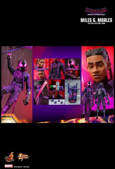 Miles G Morales Aus Spider Man Across The Spider Verse Von Hot Toys MMS725