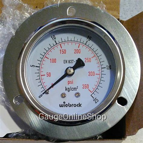 Jual Pressure Gauge Model Payung 2 1 2 X 25 Kg Cm2 Ss Brass Wiebrock