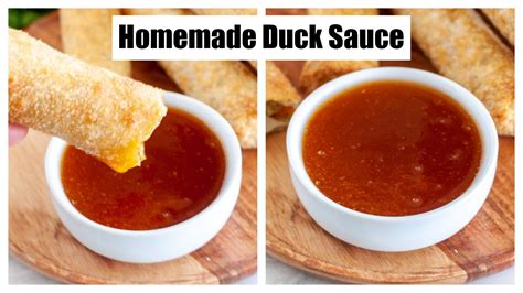 Homemade Duck Sauce Youtube