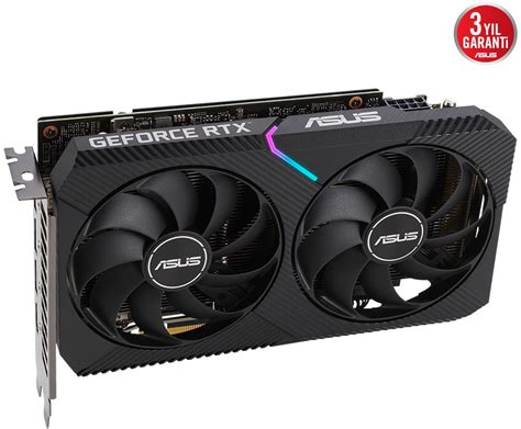 Asus Geforce Rtx 3060 Dual V2 O12g 12gb Gddr6 192 Bit Lhr Ekran Kartı