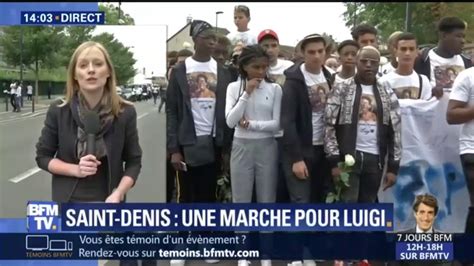 Saint Denis Une Marche Blanche Organis E En Hommage Luigi