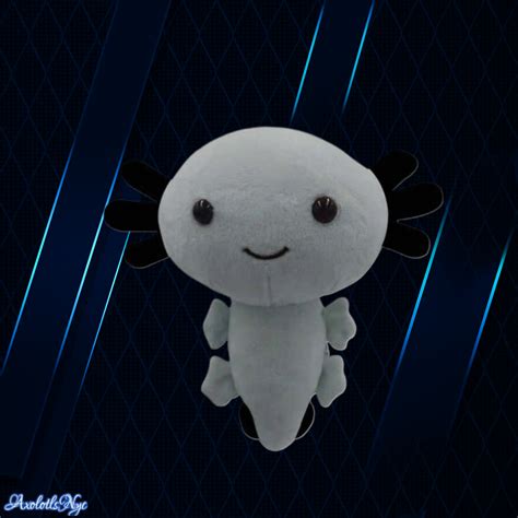 6" Axolotl Handheld Plush Toy - Axolotls NYC