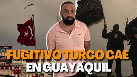 Alkan Aslan El Turco Con Notificaci N Roja Que Cay En Guayaquil