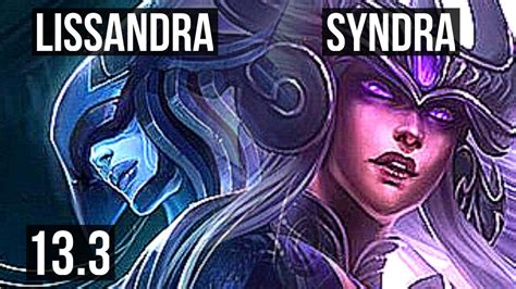 LISSANDRA Vs SYNDRA MID 700 Games 7 3 12 900K Mastery