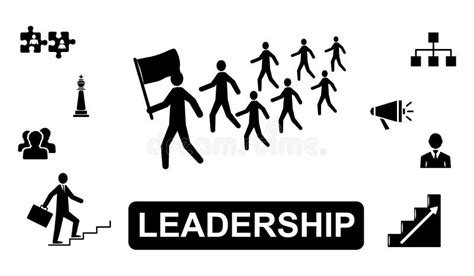 Concept Of Leadership Stock Illustration Illustration Of Strategy