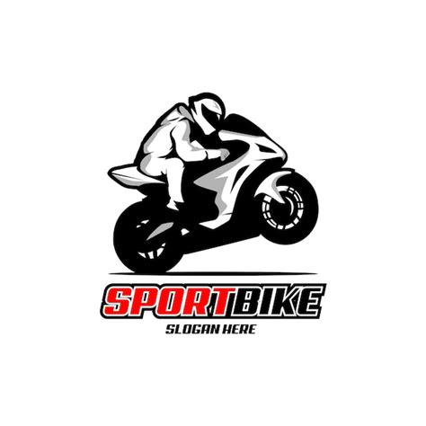 Premium Vector Sport Bike Motosport Motorcycle Racing Logo Vector