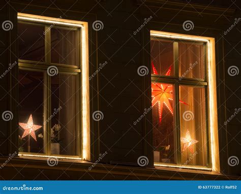 Traditional Christmas Decorations in Sweden Stock Photo - Image of ...