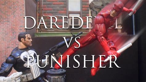 Daredevil Vs Punisher Stop Motion Youtube