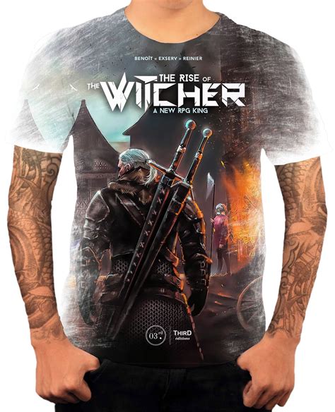 Camisa Camiseta Personaliza Série The Witcher HD 11 Elo7