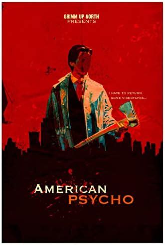 american psycho  poster