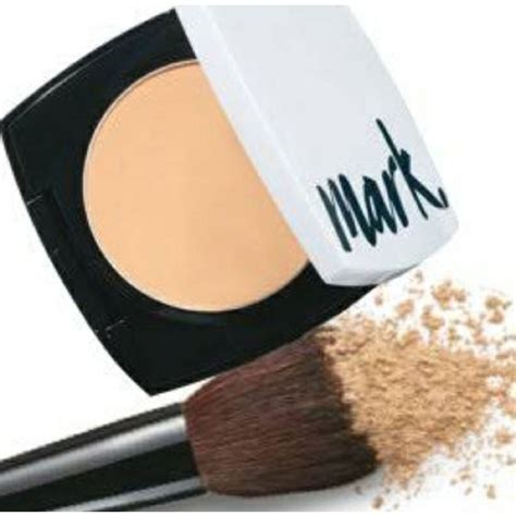 Pó Compacto Facial Nude Matte Mark Fps g Bege Médio Maquiagem Feminina Mark Avon Nunca