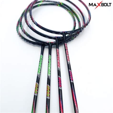 Jual Raket Badminton Maxbolt Thunderbolt Lbs Original