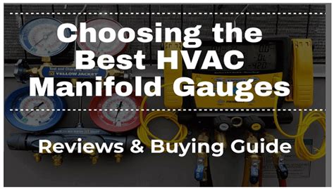 Best HVAC Manifold Gauges Reviews