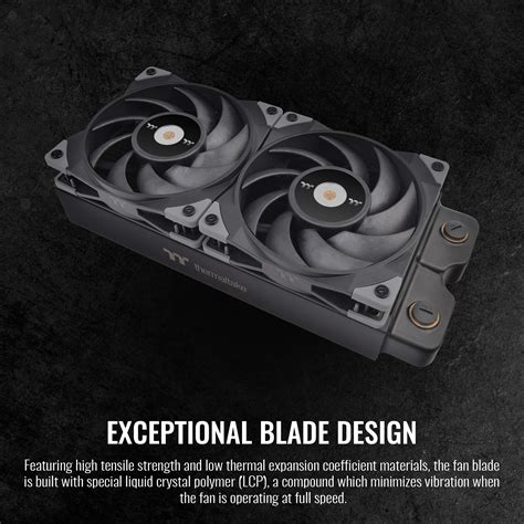 Thermaltake Toughfan 14 Black Pwm 500~2000rpm Controlled High Static