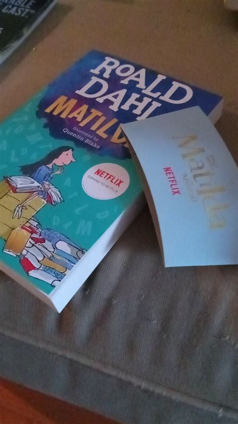 Matilda Paperback By Dahl Roald Netflix Musical Ebay