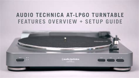 Audio Technica At Lp60 Manual