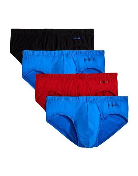 2xist Underwear Men Black Red Cotton Stretch Fit 2 Pack Bikini Briefs XL For Sale Online EBay