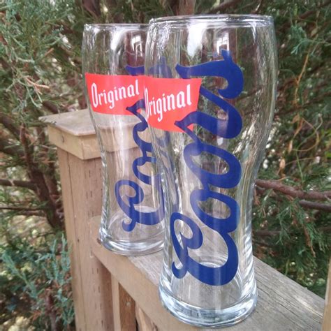 Vintage Beer Glasses Etsy