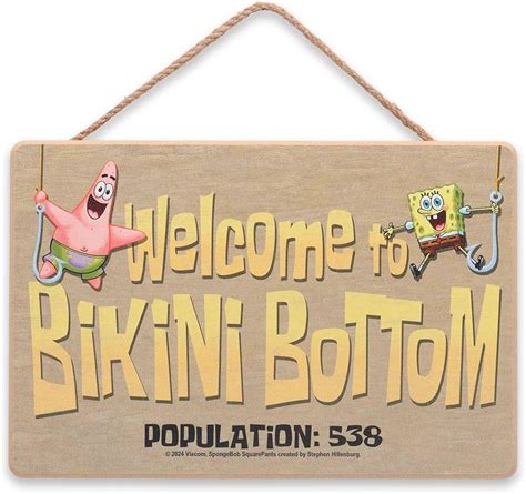 Bikini Bottom Spongebob Logo Spongebob Squarepants Nickelodeon Bikini