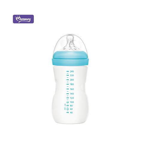 Momeasy Biberon Natural en verre 240ML Vert CoinBébé