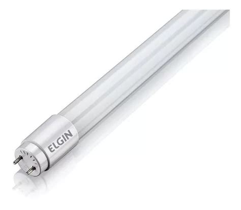 Kit L Mpadas Led Tubular T Cm W Vidro Bivolt K Cor Da Luz