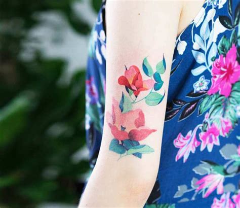 Flowers Tattoo By Zihee Tattoo Post