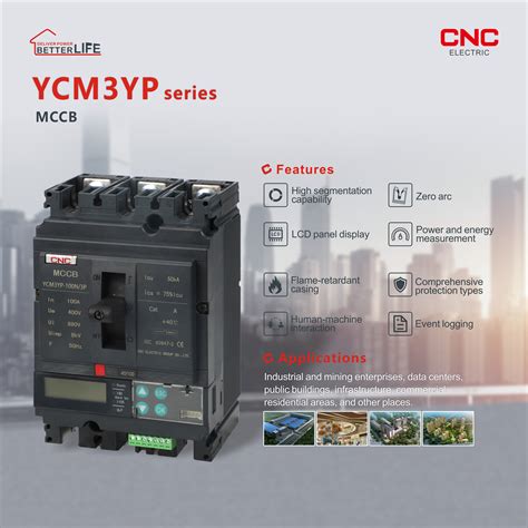 News Cnc Ycm Yp Mccb Molded Case Circuit Breaker