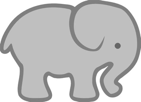 Elephant outline - llcvirt