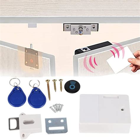 Tiamu Unsichtbar RFID Electronic Schrank Schlösser DIY für Holz