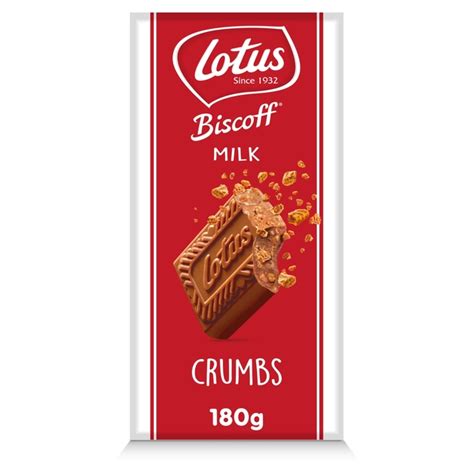 Lotus Biscoff Milk Chocolate Original Speculoos Crumble Bar