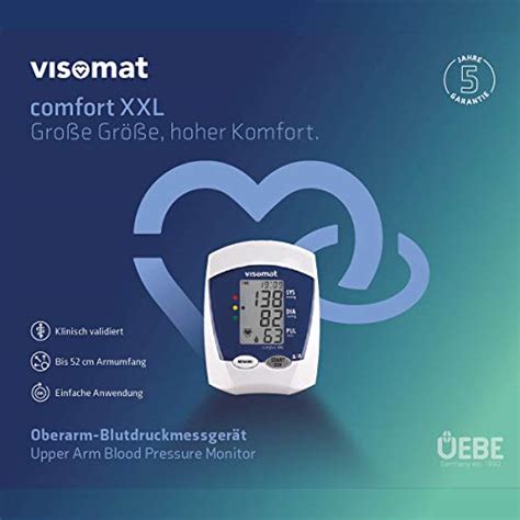 Visomat 24076 Comfort Xxl Blutdruckmessgerät Oberarm Große