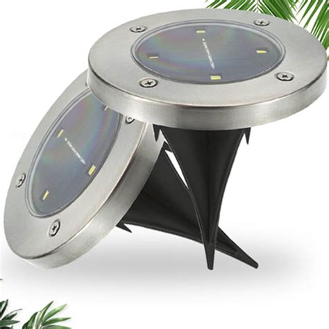 Led Solar Gazon Lamp Solar Power Begraven Licht On Grandado