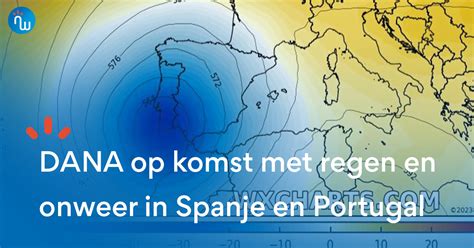 Dana Met Regen En Onweer Op Komst In Spanje En Portugal Noodweerbenelux