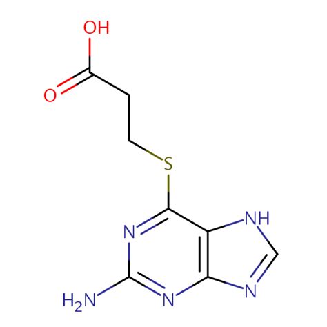 Amino H Purin Yl Thio Propionic Acid Sielc Technologies