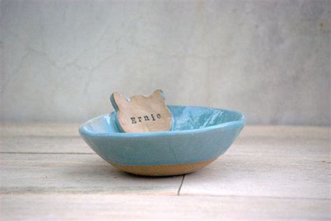 Personalized cat Bowl Dish - MADE TO ORDER Cat Food Bowl, Cat Bowls ...