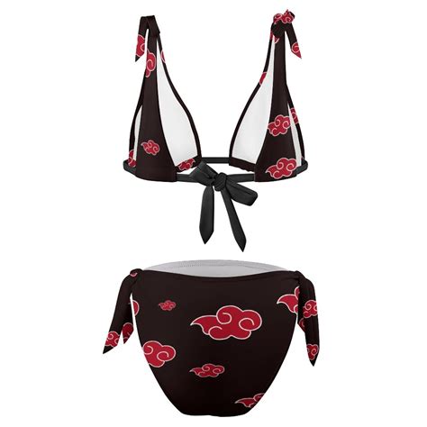 Akatsuki Swimsuits Japan Anime Akatsuki Sexy Swimsuit Print One Punch Vintage Swimwear Bikini