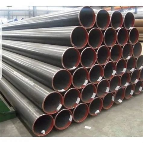 Mild Steel ERW Tata Ms Round Pipe Size Custom Material Grade 2062