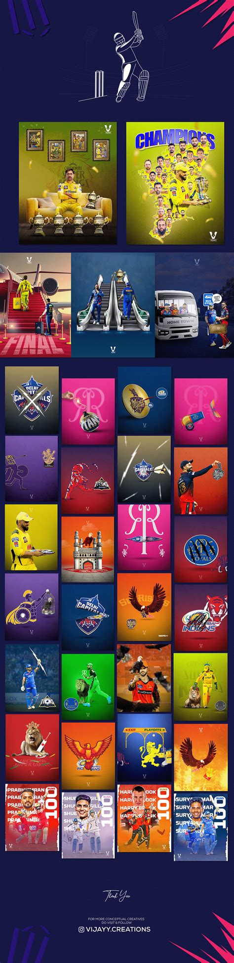 Tata Ipl 2023 Posters On Behance