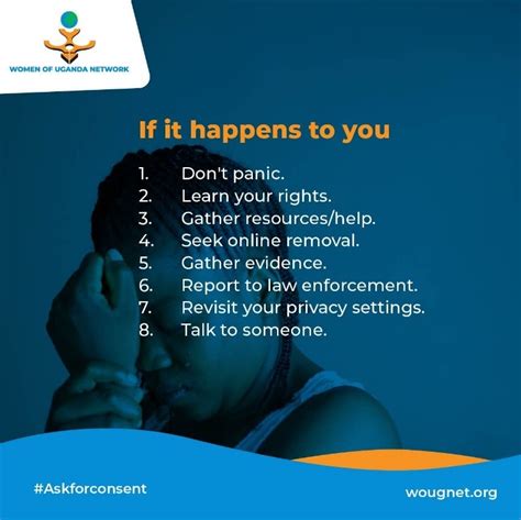 AskforConsent Campaign The Understanding Of Revenge Porn WOUGNET