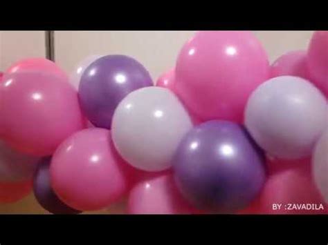 РАЗНОКАЛИБЕРНАЯ ГИРЛЯНДА ИЗ ШАРОВ БЕЗ КАРКАСА!/ ВОЗДУШНЫЕ ШАРИКИ ...