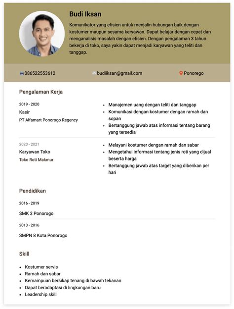 Contoh Surat Lamaran Kerja Di Toko Beserta Contohnya CakeResume