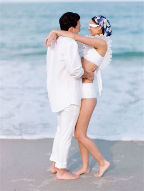 Beach destination wedding inspiration on Amelia Island, Florida