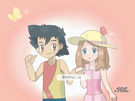 1000+ images about Ash and Serena (as little kids) (Pokémon/Nintendo) on Pinterest