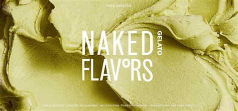 Naked Flavor Gelato Behance