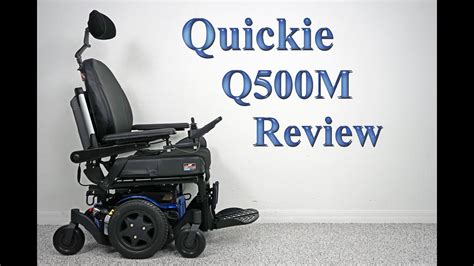 Quickie Q500M Power Chair Review 3877 YouTube