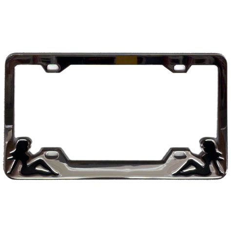 Grand General • Mud Flap Girls License Plate Frame • Auto Parts Store