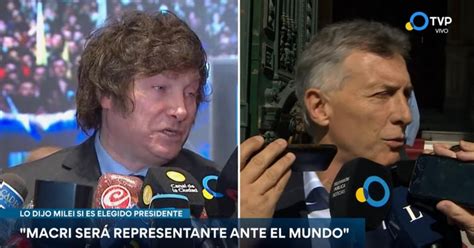 Terremoto Político En Argentina Milei Dice Que Si Gana Macri Será El Representante Del País En