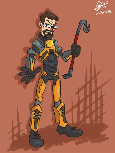 Gordon Freeman by Bumblebee358 on DeviantArt